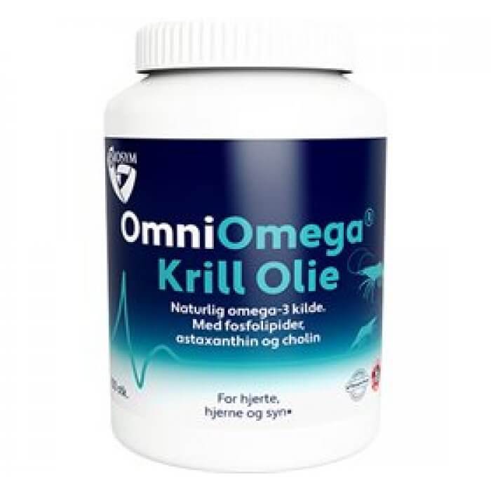 BioSym OmniOmega Krill Olie 100 kapsler DATOVARE 05/26