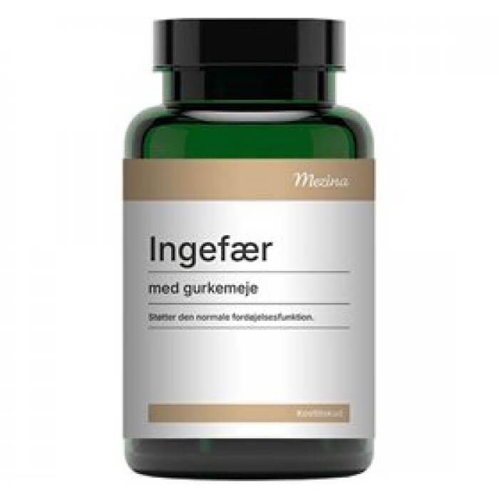 Mezina Ingefær med Gurkemeje 120 tbl.