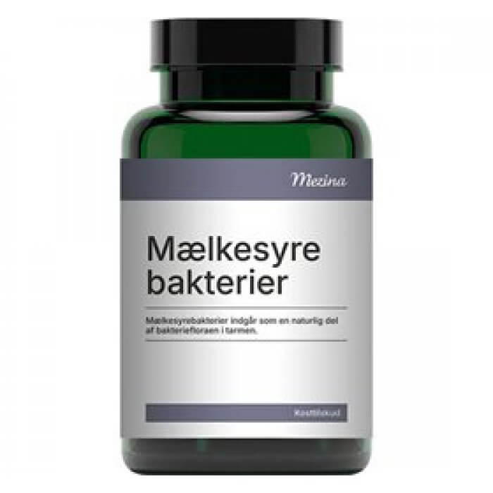 Mezina Mælkesyrebakterier Probiotika 60 kap.