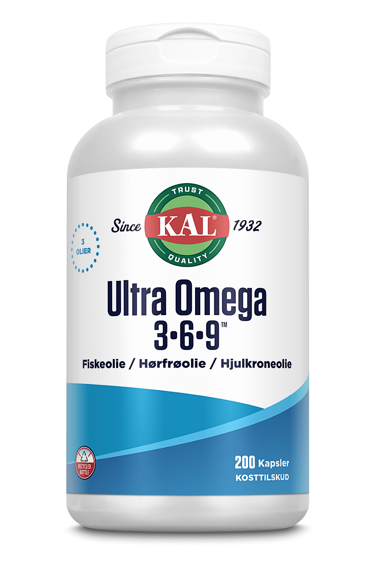 KAL Ultra Omega 3-6-9 - 200 kaps.