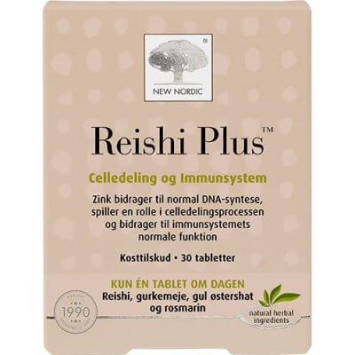 New Nordic Reishi Plus 30 tab.
