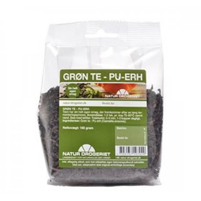 ND Grøn Te Pu-erh te • 100 g. 