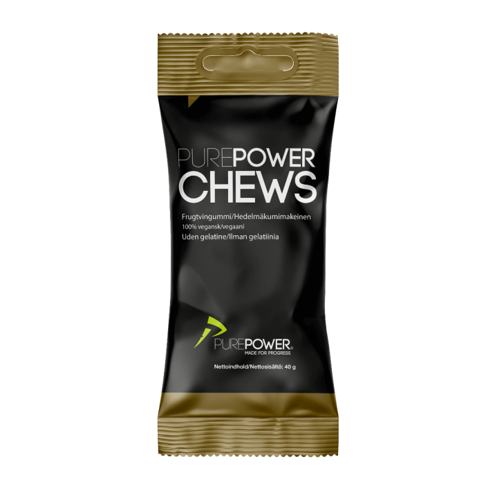 PurePower Chews Frugtmix 40 g 
