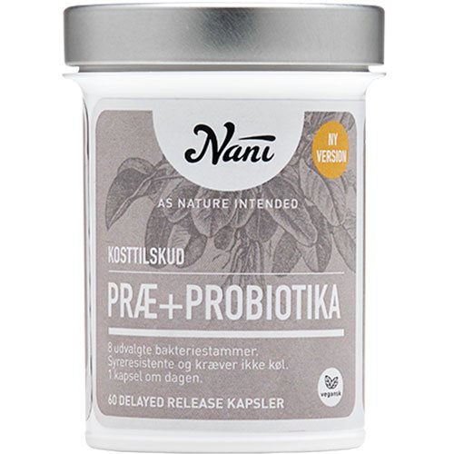 Nani Præ + Probiotika 60 kap. Nani Præ + Probiotika 60 kap.