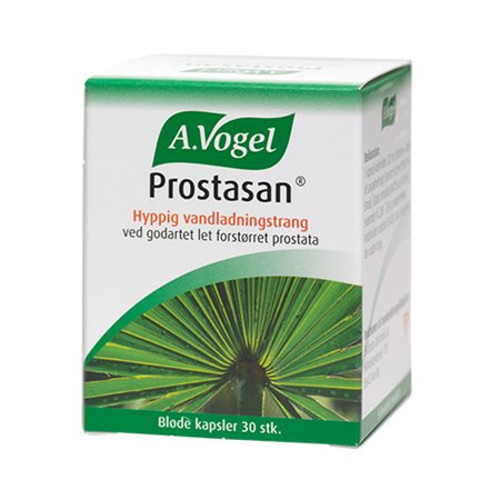 Se A. Vogel Prostasan (30 kapsler) hos Helsegrossisten.dk
