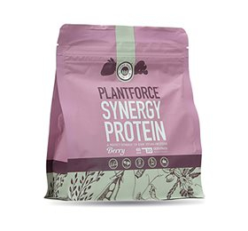 Se Plantforce Protein bær Synergy &bull; 400g. hos Helsegrossisten.dk