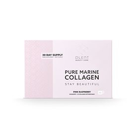 Billede af Plent Collagen Pure Marine Pink Raspberry 30 x 5 gr hos Helsegrossisten.dk