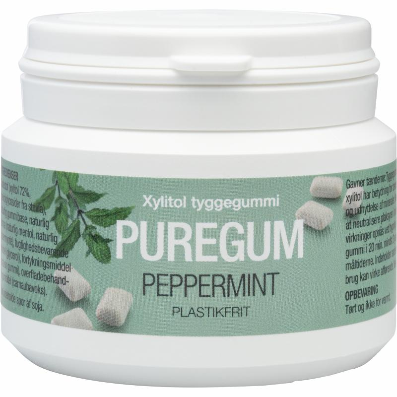 Natur Drogeriet Puregum Peppermint 50 stk
