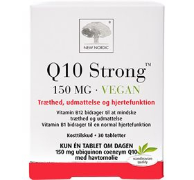 UDSALG New Nordic Q10 Strong 150mg. Vegan 30 stk. køb billig