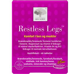 UDSALG New Nordic Restless Legs 60 tabl. køb billig