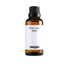 UDSALG Allergica Rhus tox D30 • 50ml. køb billig