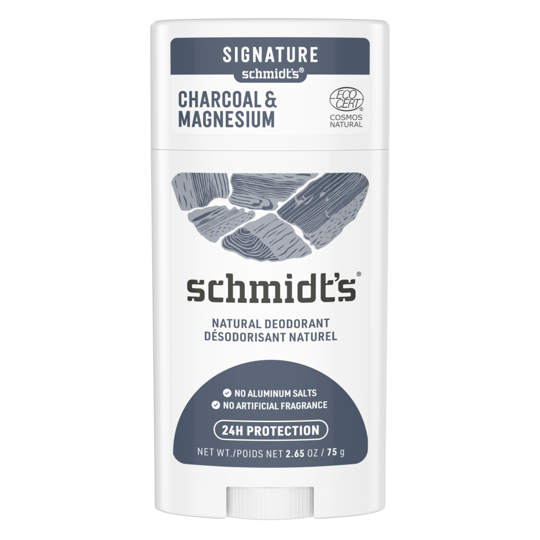 UDSALG Schmidts Stick Deodorant Charcoal Magnesium 75g. køb billig