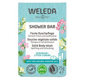 Weleda Shower Bar Geranium • 75 g.