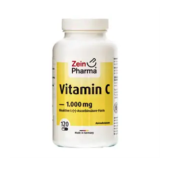 Zein Pharma C vitamin 1000mg 120 kapsler DATOVARE 30/08-2023
