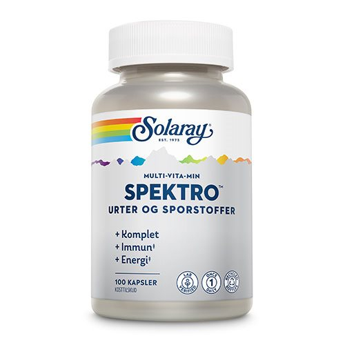 Solaray Spektro MultiVitaMin 100 kaps. Solaray Spektro MultiVitaMin 100 kaps.