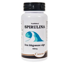 Camette Spirulina Den blågrønne alge 180 tab