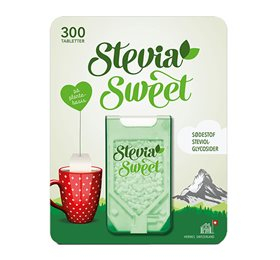 Billede af Stevia Sweet Hermesetas 300 tab. hos Helsegrossisten.dk