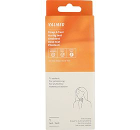 Strep A test (halsbetændelse) 1 stk
