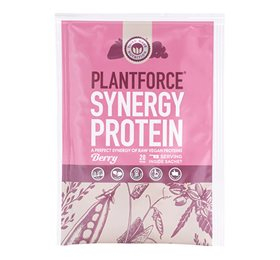 Se Plantforce Synergy Protein Bær, 20g hos Helsegrossisten.dk