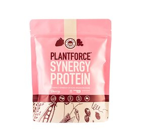 Se Plantforce Protein bær Synergy &bull; 400g. hos Helsegrossisten.dk
