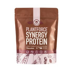 UDSALG Plantforce Protein chokolade Synergy • 400g. køb billig