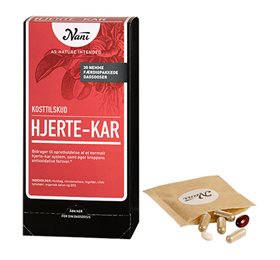 Nani Hjerte-kar helsepakke 30 breve