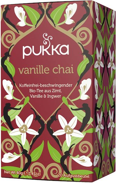 4: Pukka Vanilla Chai • 20 br.