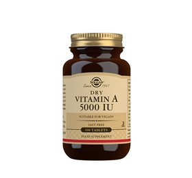 Billede af Solgar Vitamin A 1502 mcg - 100 tab. hos Helsegrossisten.dk