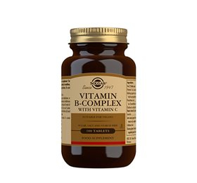 Se Solgar Vitamin B-Complex + C, 100stk hos Helsegrossisten.dk