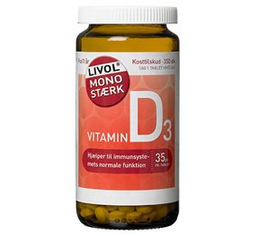 UDSALG Livol Vitamin D 35 mcg 350 tab. DATOVARE 05 2025 køb billig