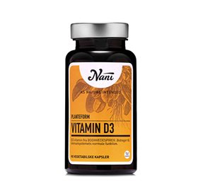 Nani Vitamin D3 på planteform • 90 kaps.
