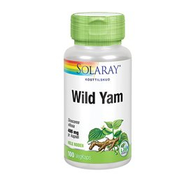 Billede af Solaray Wild Yam Root 400 mg &bull; 100 kap.